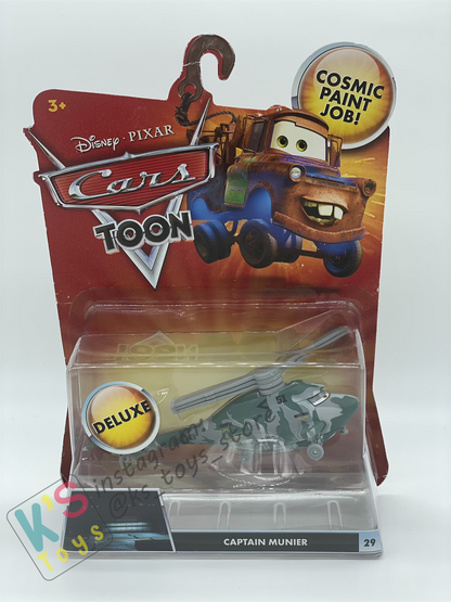 DELUXE DISNEY PIXAR CARS "CAPTAIN MUNIER" UFM SERIES - Cars Toon - BNIP