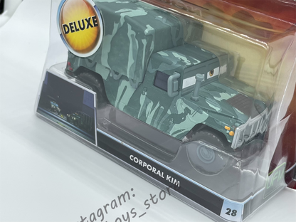 DELUXE DISNEY PIXAR CARS "CORPORAL KIM" UFM SERIES - Cars Toon - BNIP