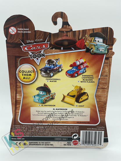 Deluxe Disney Pixar Cars "CHUY" EL-MATERDOR - Cars Toon Series - BNIP