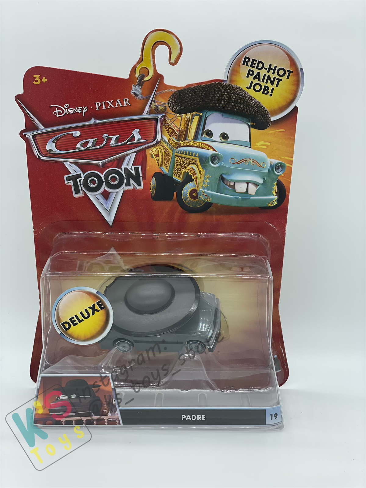 Deluxe Disney Pixar Cars PADRE EL MATERDOR Cars Toon Series BNIP K s Toys Store