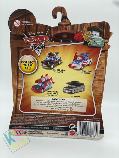 Deluxe Disney Pixar Cars "PADRE" EL-MATERDOR - Cars Toon Series - BNIP