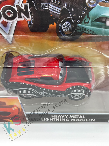 DISNEY PIXAR CARS "HEAVY METAL LIGHTNING MCQUEEN" HEAVY METAL MATER SERIES - Cars Toon - BNIP