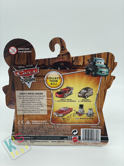 DISNEY PIXAR CARS "HEAVY METAL LIGHTNING MCQUEEN" HEAVY METAL MATER SERIES - Cars Toon - BNIP