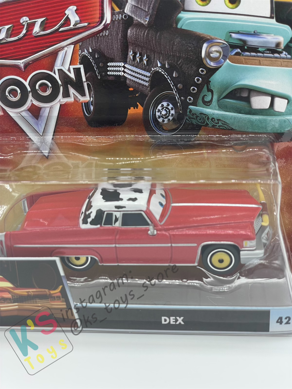 Disney Pixar Cars "DEX" HEAVY METAL MATER - Cars Toon Series - BNIP