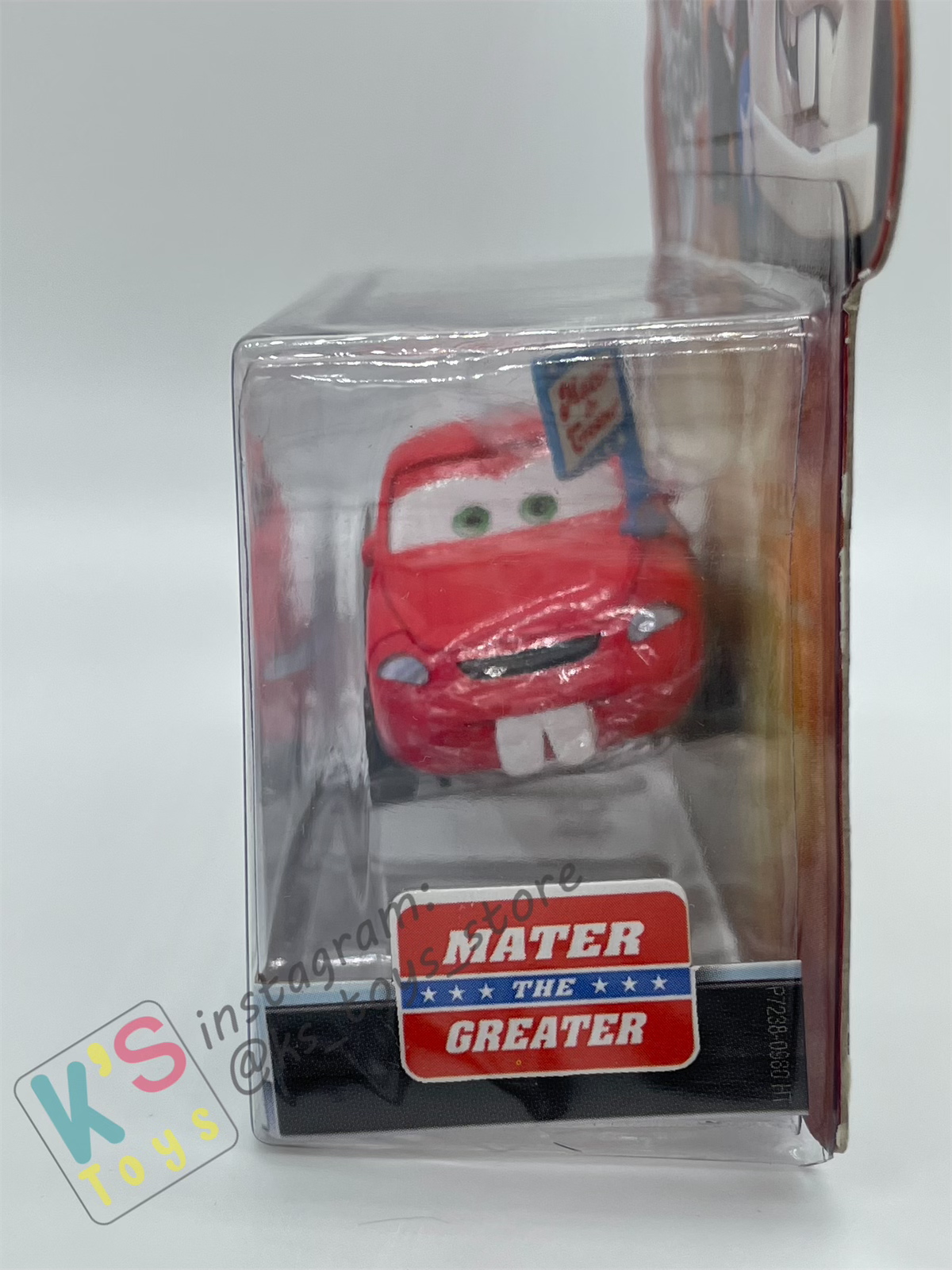 DISNEY PIXAR CARS "BIG FAN" MATER THE GREATER SERIES - Cars Toon - BNIP