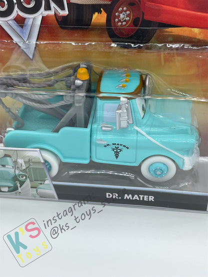 DISNEY PIXAR CARS "DR. MATER" RESCUE SQUAD MATER SERIES - Cars Toon - BNIP