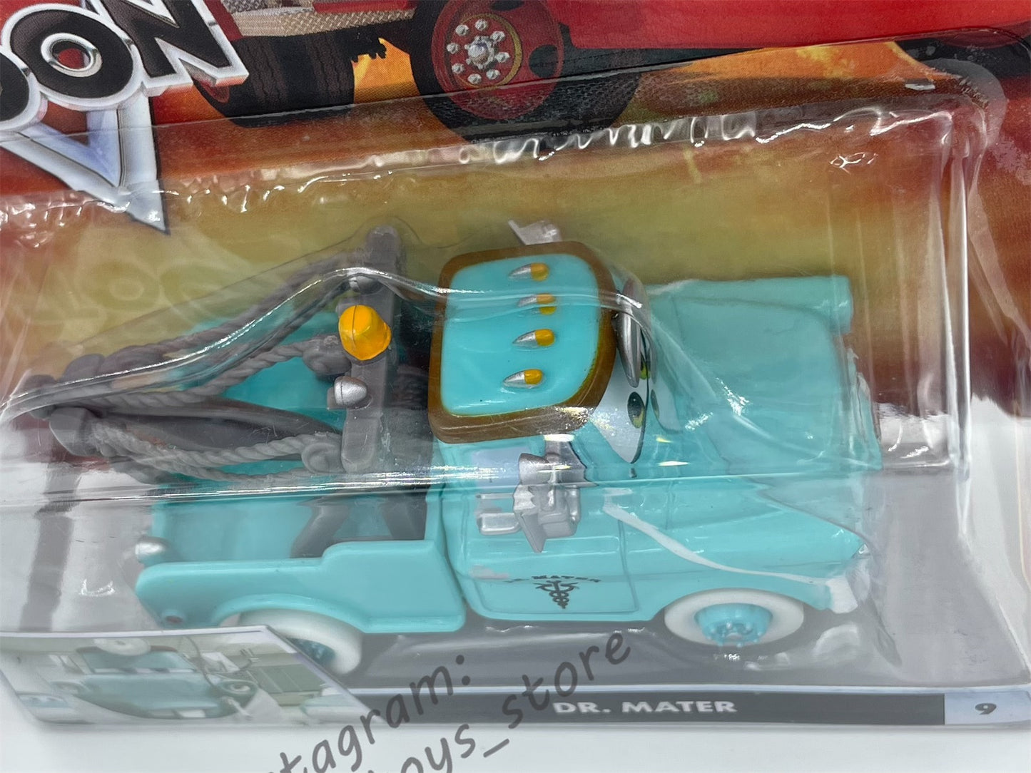 DISNEY PIXAR CARS "DR. MATER" RESCUE SQUAD MATER SERIES - Cars Toon - BNIP