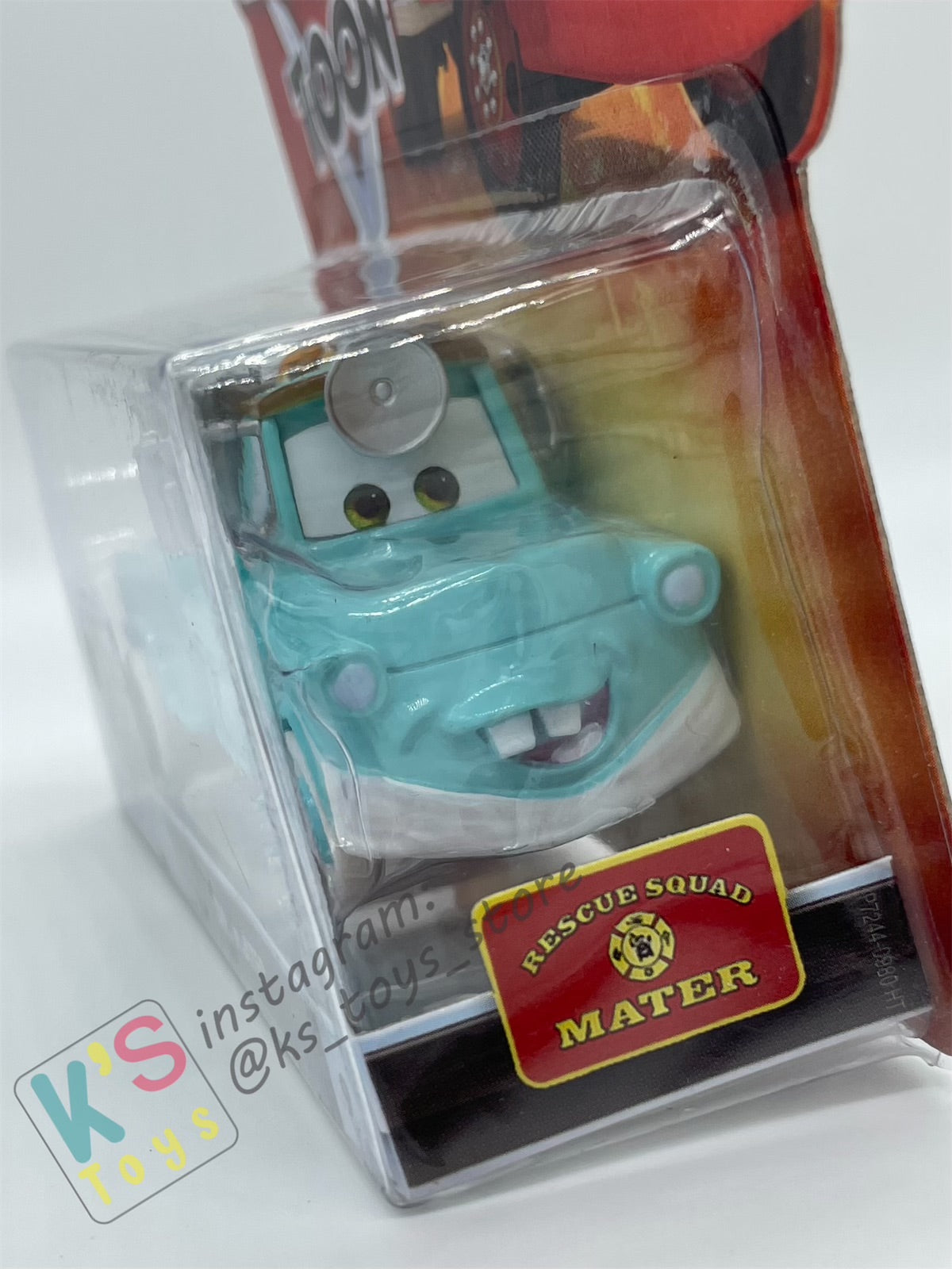 DISNEY PIXAR CARS "DR. MATER" RESCUE SQUAD MATER SERIES - Cars Toon - BNIP