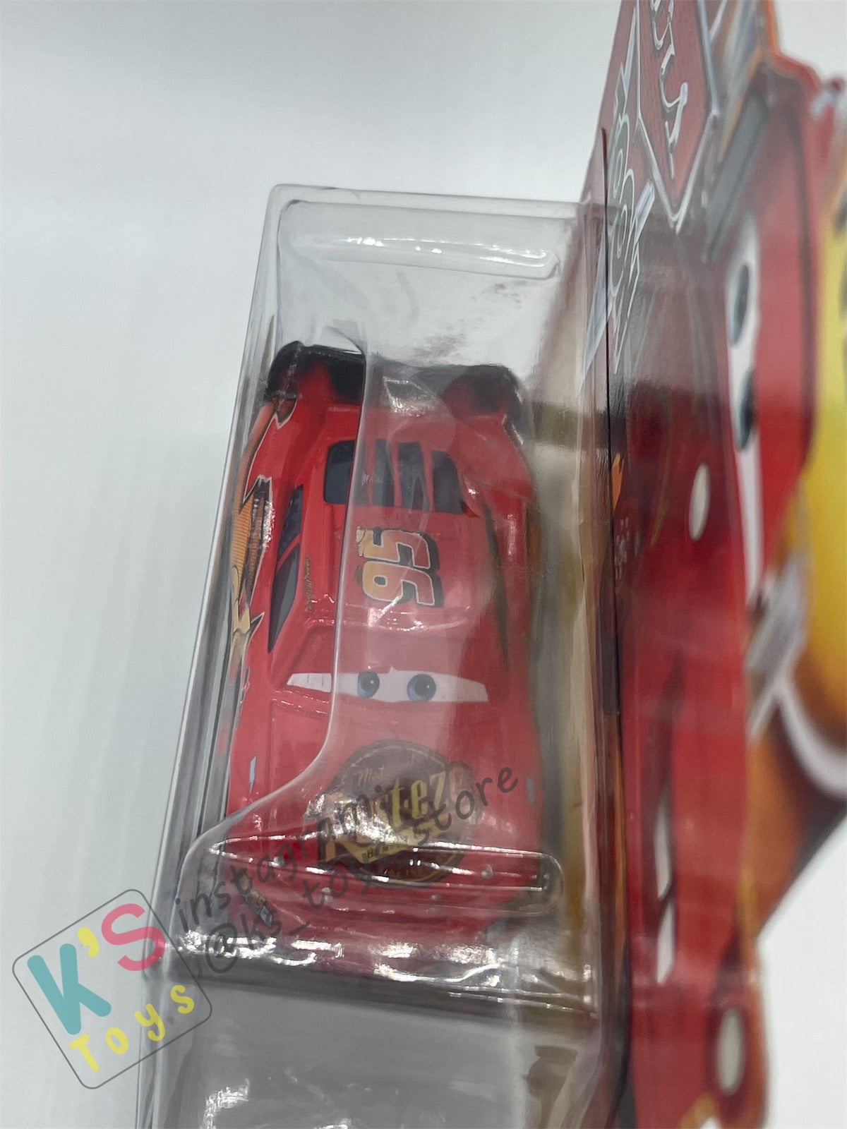 DISNEY PIXAR CARS "BURNT LIGHTNING MCQUEEN" RESCUE SQUAD MATER SERIES - Cars Toon - BNIP