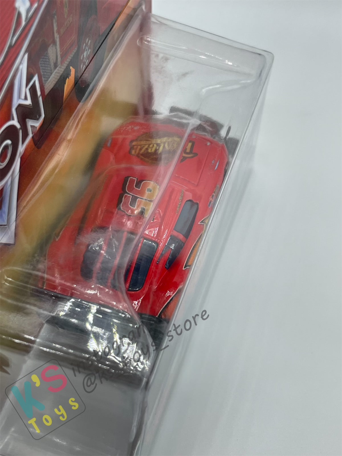 DISNEY PIXAR CARS "BURNT LIGHTNING MCQUEEN" RESCUE SQUAD MATER SERIES - Cars Toon - BNIP