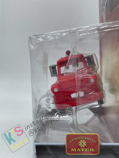 MEGA SIZE DISNEY PIXAR CARS "RESQUE SQUAD MATER" RESCUE SQUAD MATER SERIES - Cars Toon - BNIP