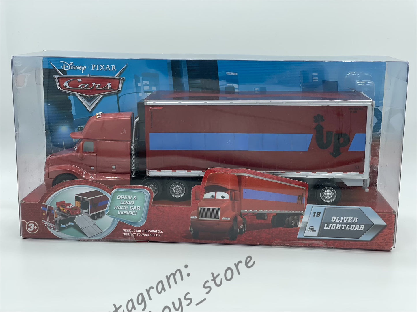 Hauler Disney Pixar Cars by Mattel, Oliver Lightload Hauler - BNIP