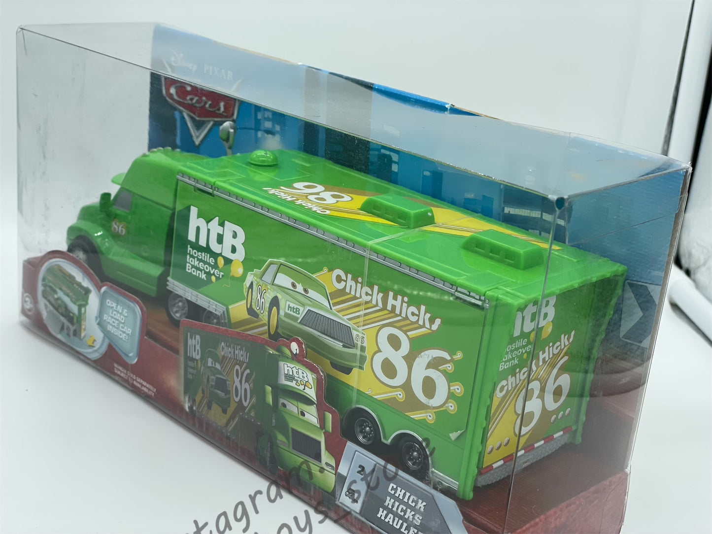 Hauler Disney Pixar Cars by Mattel, Chick Hicks Hauler 86 - BNIP