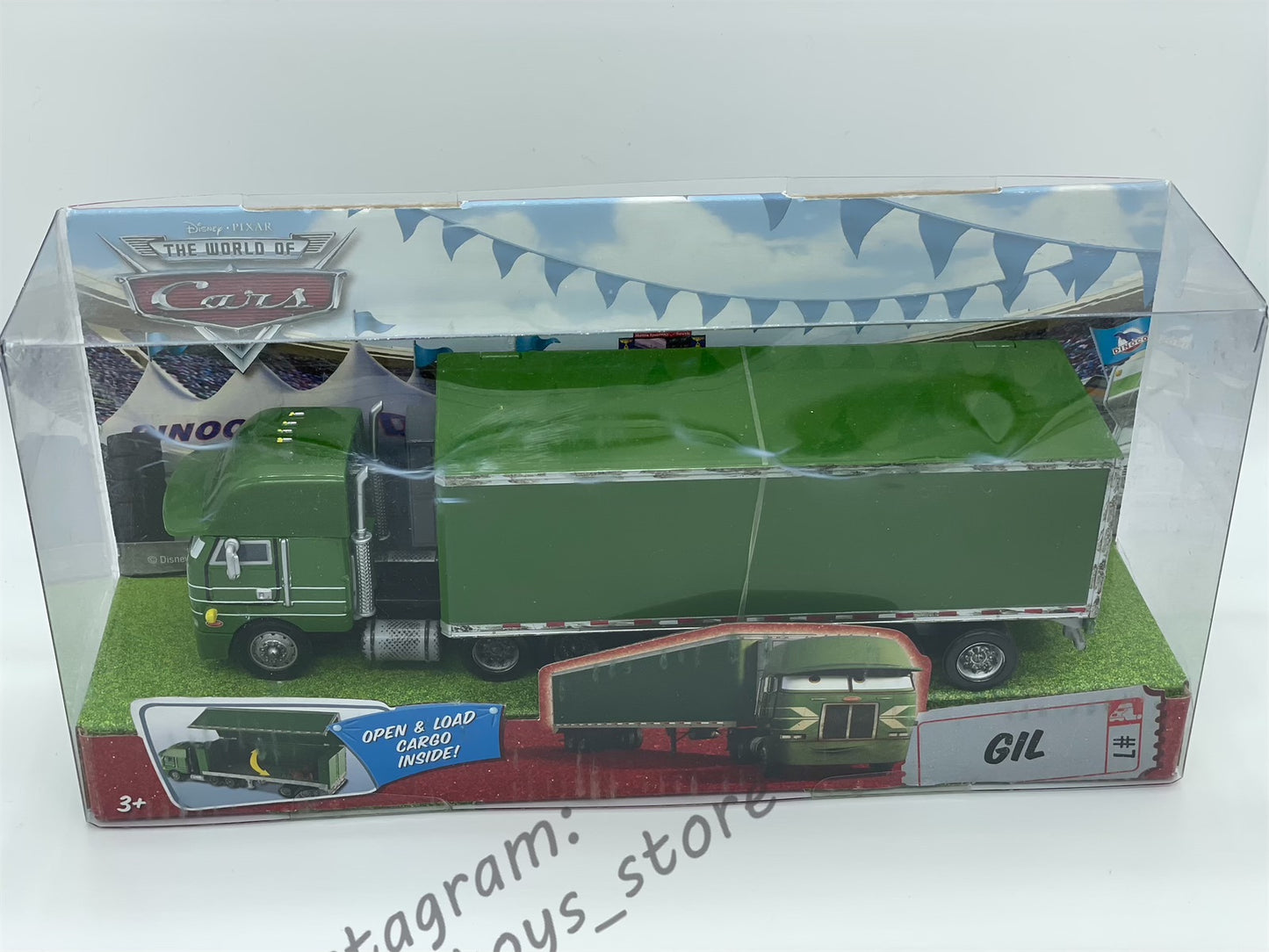 Hauler Disney Pixar Cars by Mattel, Gil Hauler 2009 Released #7 - BNIP