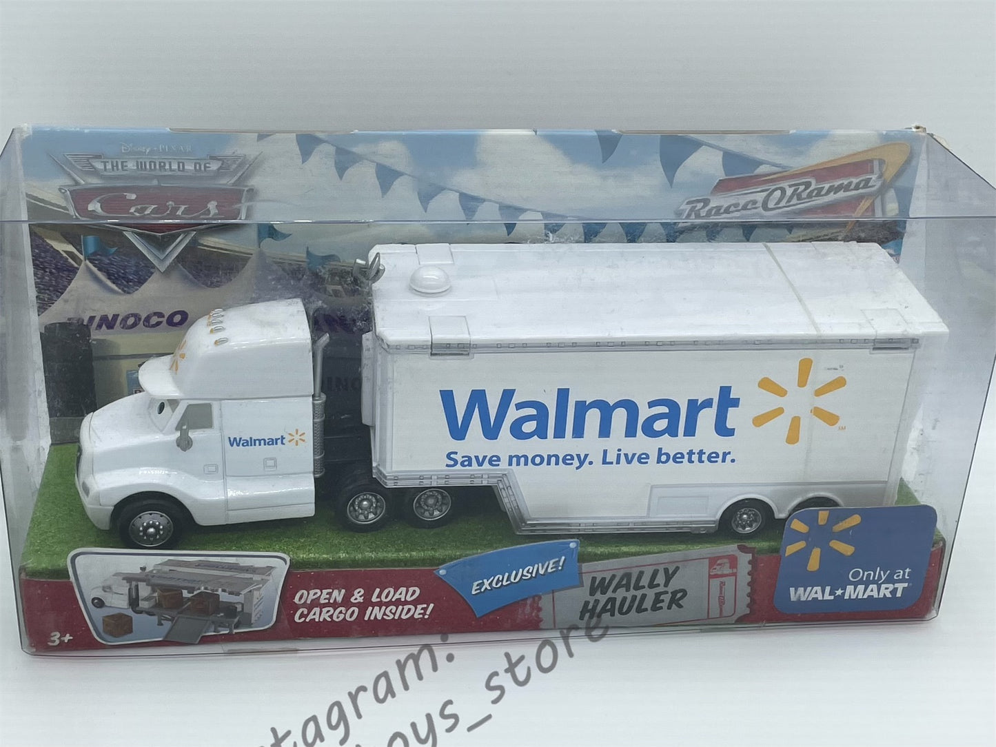 Hauler Disney Pixar Cars by Mattel, Wally Hauler Walmart - BNIP