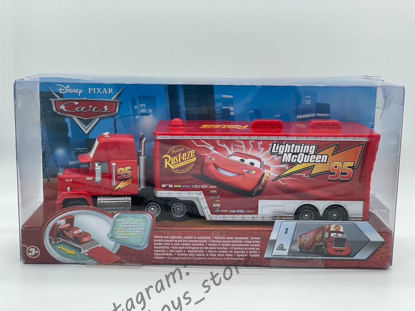 Hauler Disney Pixar Cars by Mattel, Mack Cars 1 Hauler - BNIP