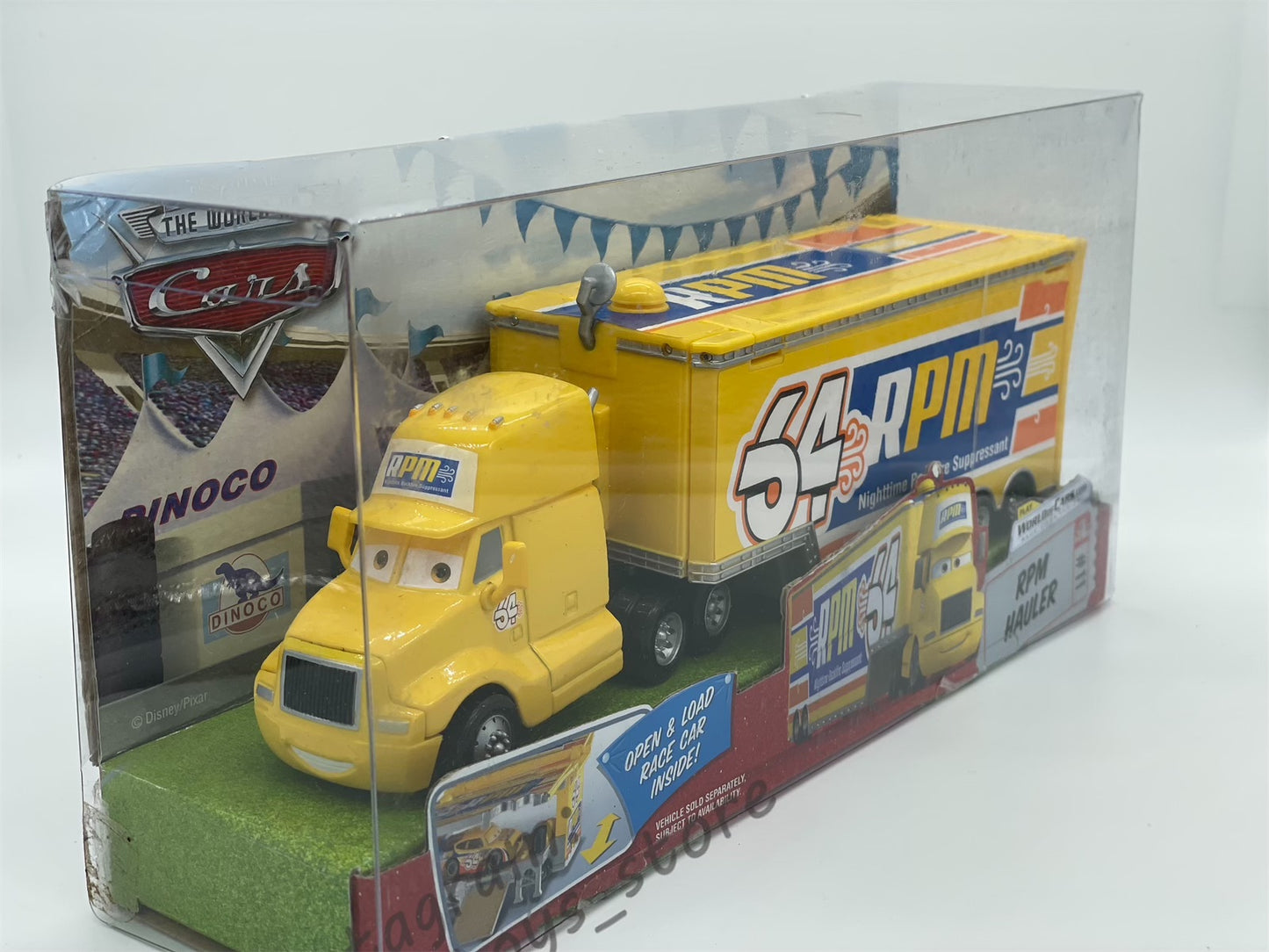 Hauler Pixar Disney Cars by Mattel, RPM 64 Hauler - BNIP