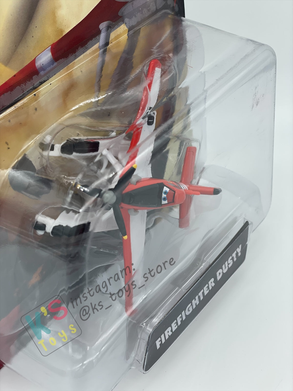 DISNEY PLANES BY MATTEL - FIREFIGHTER DUSTY - FIRE AND RESCUE SERIES - BNIP