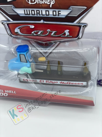 DISNEY PIXAR CARS BY MATTEL, WHEEL WELL GUIDO - MEL DORADO SHOW SERIES - BNIP