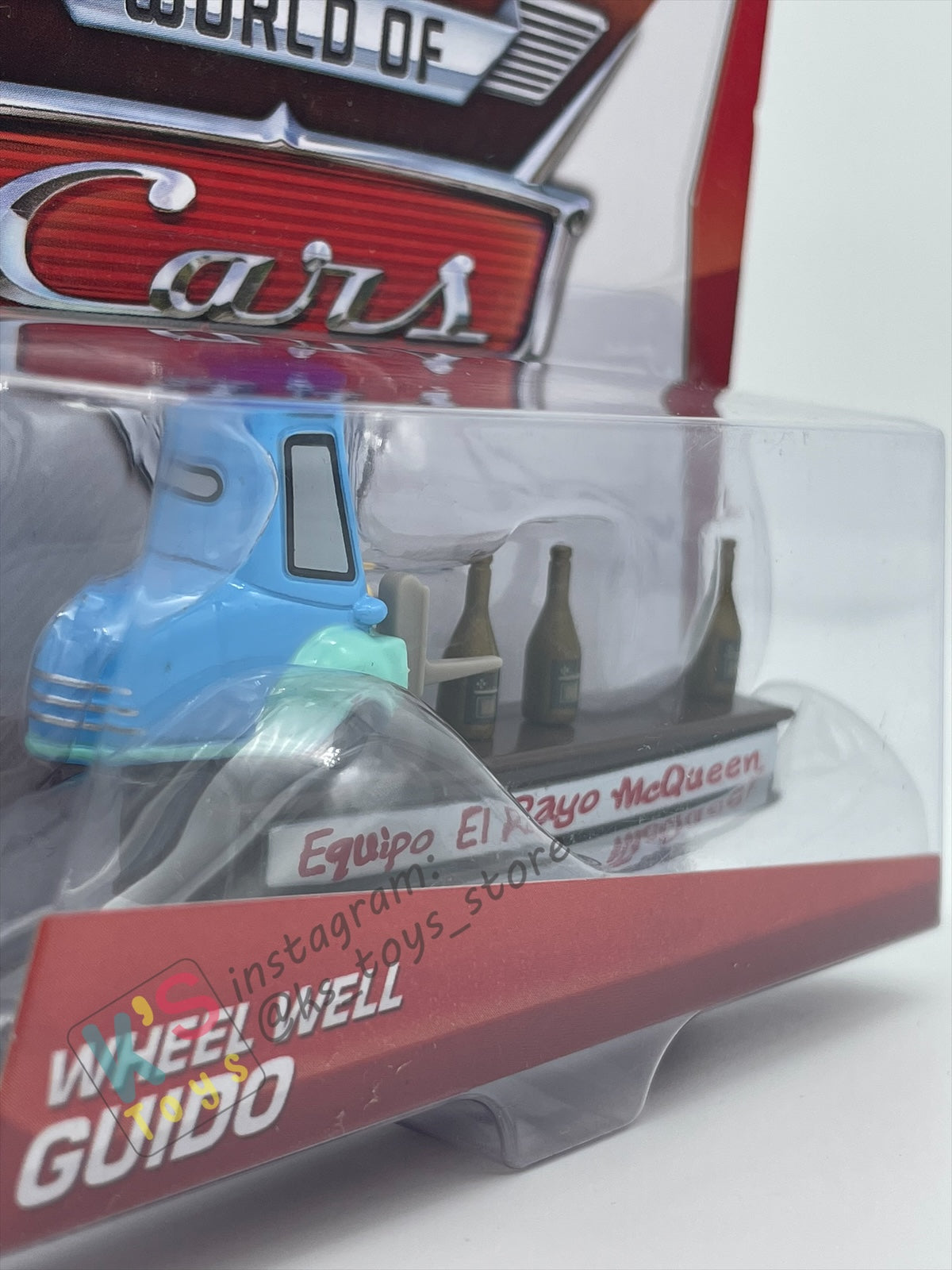 DISNEY PIXAR CARS BY MATTEL, WHEEL WELL GUIDO - MEL DORADO SHOW SERIES - BNIP