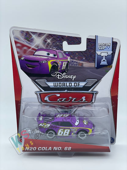 DISNEY PIXAR CARS BY MATTEL, "N2O COLA NO.68” PISTON CUP SERIES - BNIP