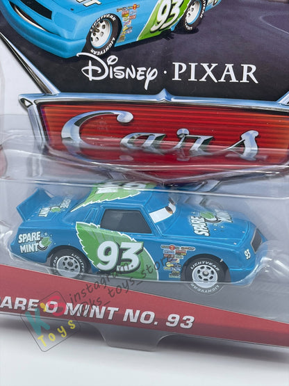 DISNEY PIXAR CARS BY MATTEL, "SPARE O MINT NO. 93” PISTON CUP SERIES- BNIP