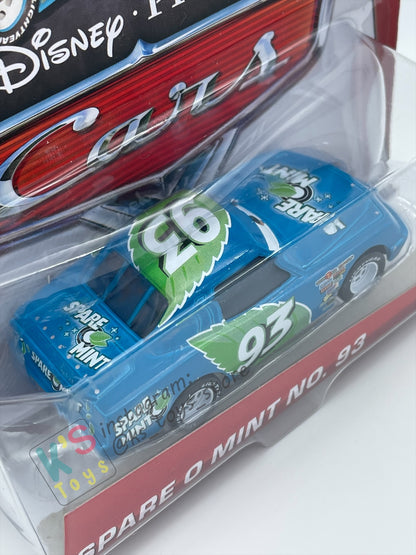 DISNEY PIXAR CARS BY MATTEL, "SPARE O MINT NO. 93” PISTON CUP SERIES- BNIP