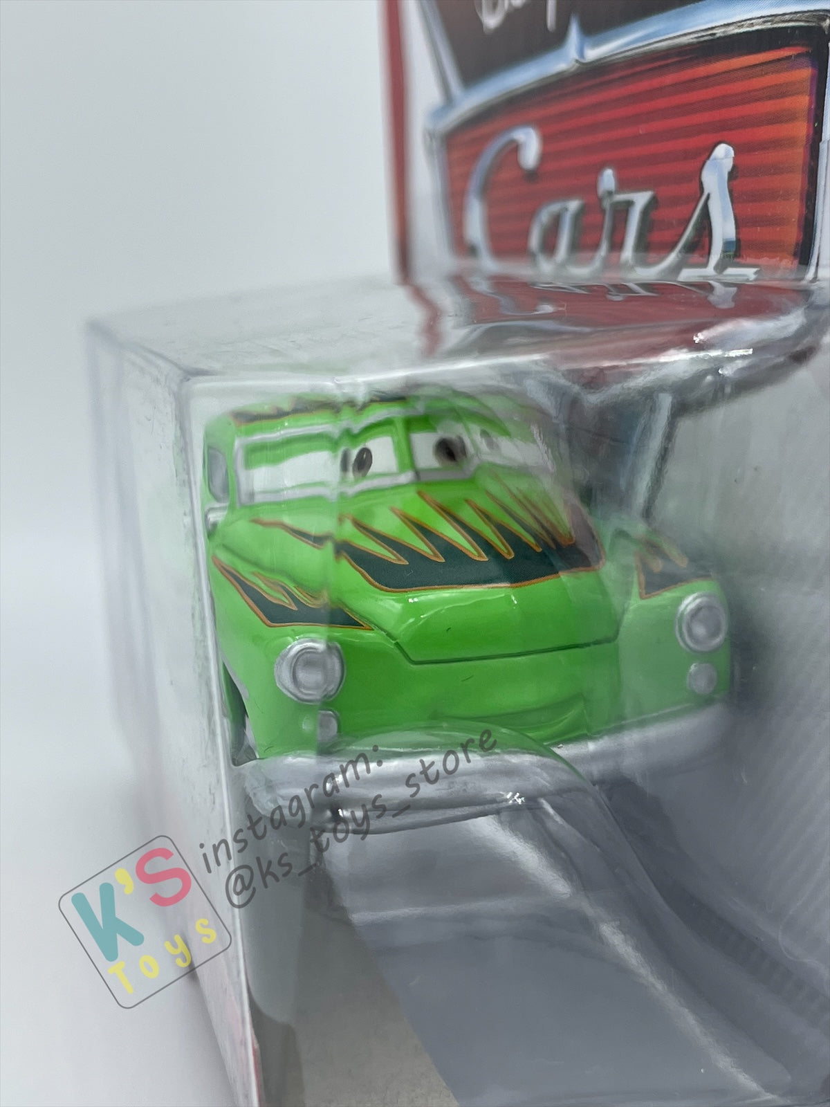 DISNEY PIXAR CARS BY MATTEL, EDWIN KRANKS (UNIBODY) - RETRO RADIATOR SPRINGS - BNIP