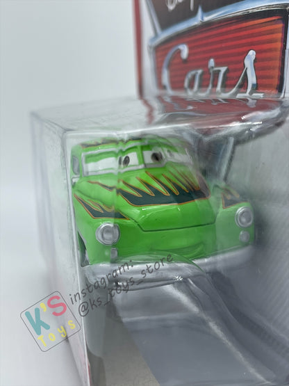 DISNEY PIXAR CARS BY MATTEL, EDWIN KRANKS (UNIBODY) - RETRO RADIATOR SPRINGS - BNIP