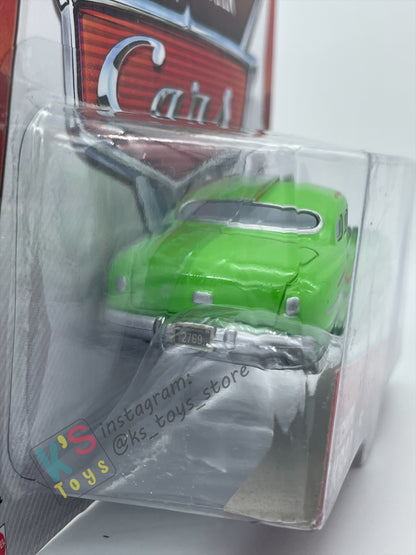 DISNEY PIXAR CARS BY MATTEL, EDWIN KRANKS (UNIBODY) - RETRO RADIATOR SPRINGS - BNIP