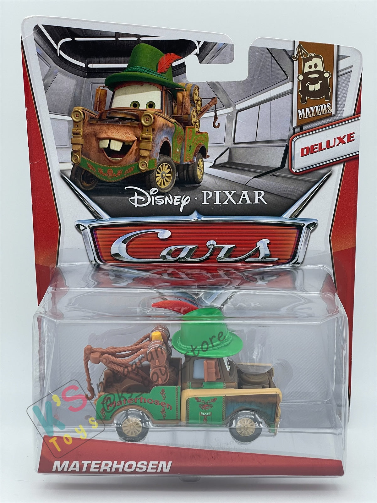 DELUXE DISNEY PIXAR CARS BY MATTEL, "MATERHOSEN" - BNIP