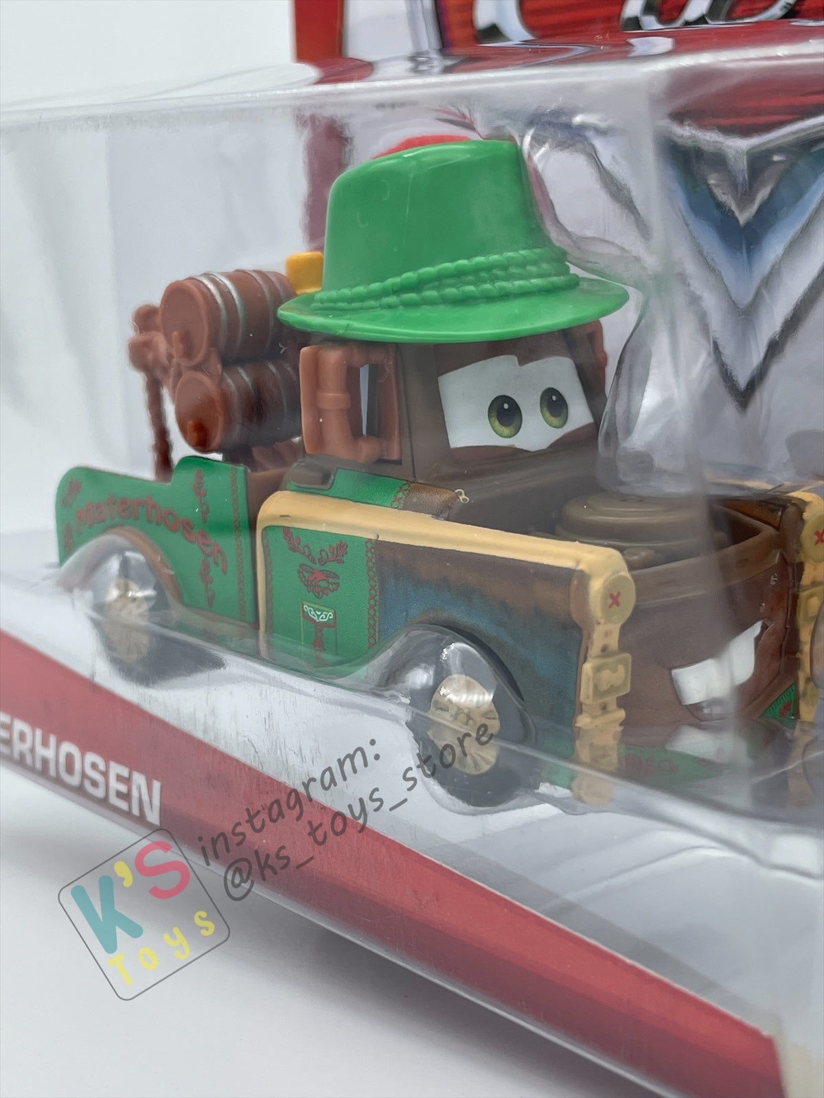 DELUXE DISNEY PIXAR CARS BY MATTEL, "MATERHOSEN" - BNIP