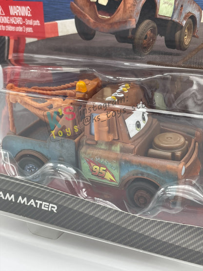 Disney Pixar Cars 1:55 by Mattel 2-Pack Cars 2, RACE TEAM MATER & ZEN MASTER PITTY - BNIP