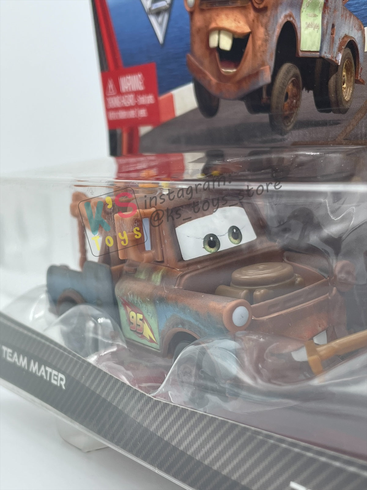 Disney Pixar Cars 1:55 by Mattel 2-Pack Cars 2, RACE TEAM MATER & ZEN MASTER PITTY - BNIP