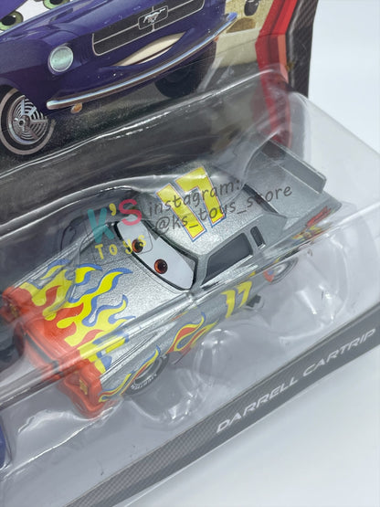 Disney Pixar Cars 1:55 by Mattel 2-Pack Cars 2, BRENT MUSTANGBURGER AND DARRELL CARTRIP (VARIANT) - BNIP