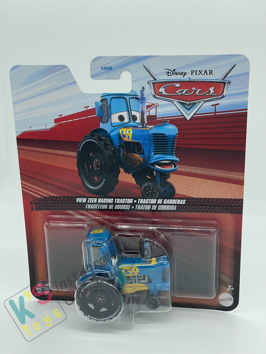 DISNEY PIXAR CARS BY MATTEL - "VIEW ZEEN RACING TRACTOR"  cars 3 - 2024  RE-RELEASED - BNIP
