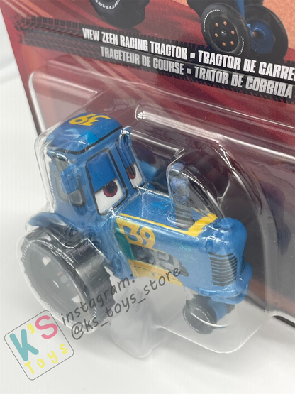 DISNEY PIXAR CARS BY MATTEL - "VIEW ZEEN RACING TRACTOR"  cars 3 - 2024  RE-RELEASED - BNIP