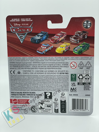 DISNEY PIXAR CARS BY MATTEL - "VIEW ZEEN RACING TRACTOR"  cars 3 - 2024  RE-RELEASED - BNIP