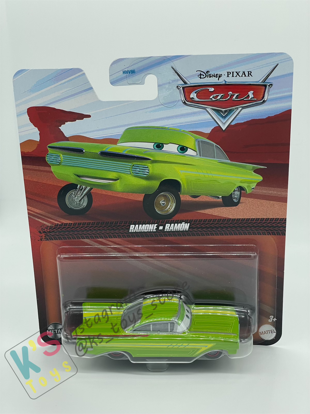 DISNEY PIXAR CARS BY MATTEL - "ARTIST RAMONE" 2024 RE-RELEASES - BNIP