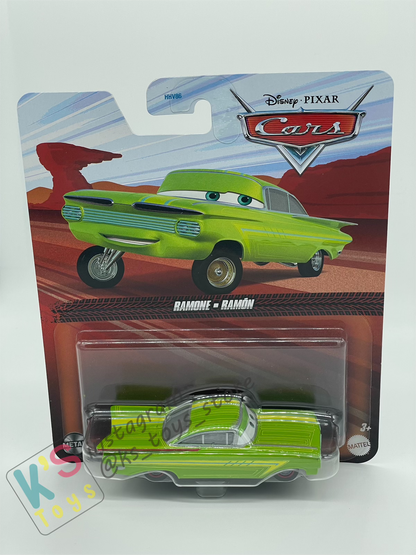 DISNEY PIXAR CARS BY MATTEL - "ARTIST RAMONE" 2024 RE-RELEASES - BNIP