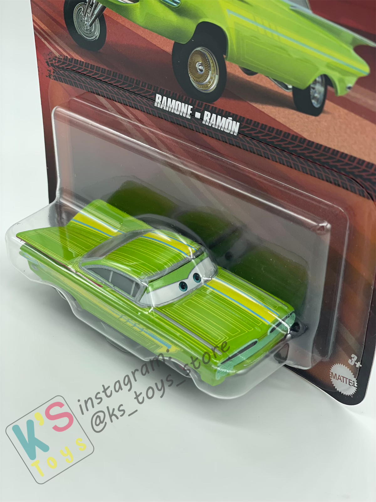 DISNEY PIXAR CARS BY MATTEL - "ARTIST RAMONE" 2024 RE-RELEASES - BNIP