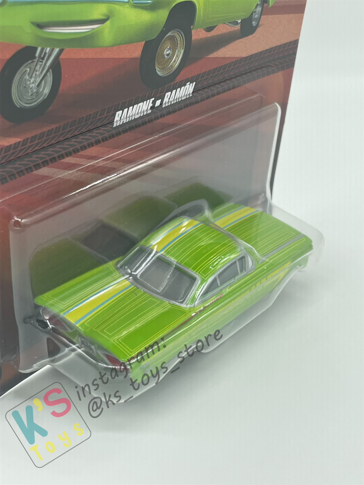 DISNEY PIXAR CARS BY MATTEL - "ARTIST RAMONE" 2024 RE-RELEASES - BNIP