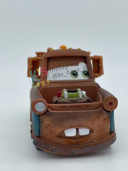 PRE-OWNED / LOOSE DISNEY PIXAR CARS BY MATTEL - "YOU THE BOMB MATER (VARIANT)" - CARS 2 SERIES - NEAR MINT CONDITION - READ DESCRIPTION!!!!!!!!!!!