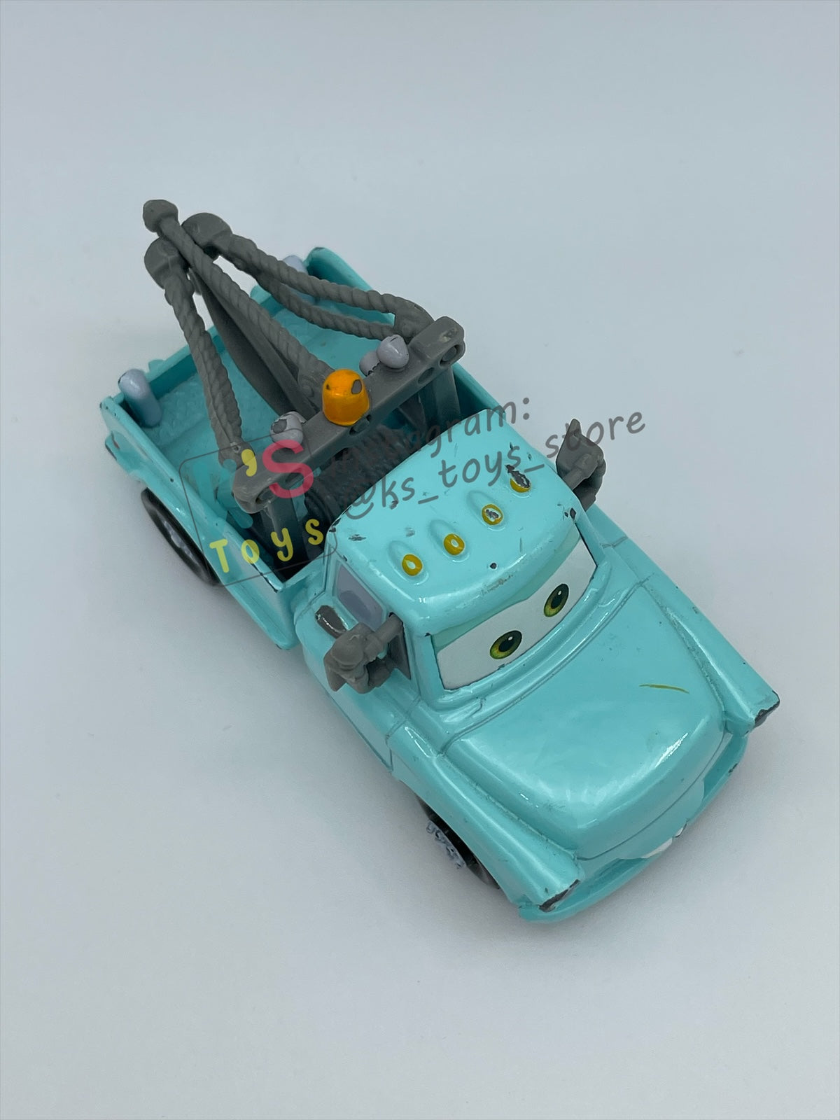 PRE-OWNED / LOOSE DISNEY PIXAR CARS BY MATTEL - "BRAND NEW MATER" - PLAYED WITH CONDITION - READ DESCRIPTION!!!!!!!!!!!