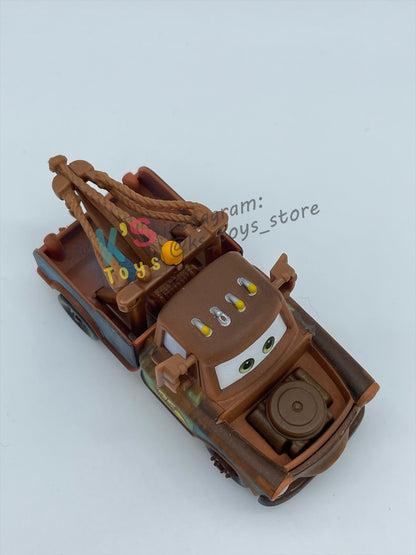 PRE-OWNED / LOOSE DISNEY PIXAR CARS BY MATTEL - "RACE TEAM MATER" - CARS 2 SERIES - NEAR MINT CONDITION - READ DESCRIPTION!!!!!!!!!!!