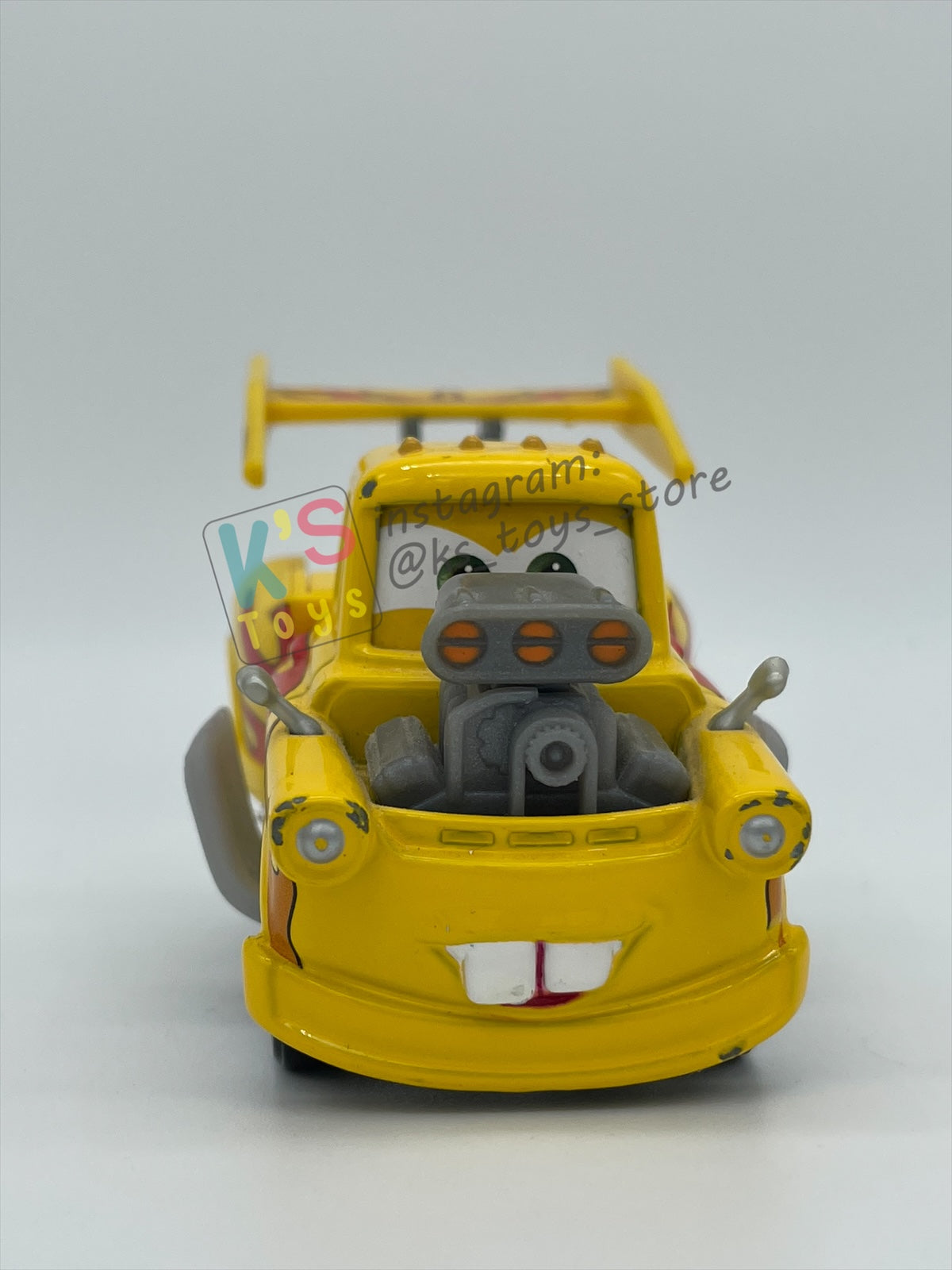 PRE-OWNED / LOOSE DISNEY PIXAR CARS BY MATTEL - "FUNNY MATER" - PLAYED WITH GOOD CONDITION - READ DESCRIPTION!!!!!!!!!!!