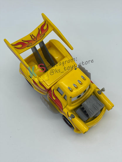 PRE-OWNED / LOOSE DISNEY PIXAR CARS BY MATTEL - "FUNNY MATER" - PLAYED WITH GOOD CONDITION - READ DESCRIPTION!!!!!!!!!!!