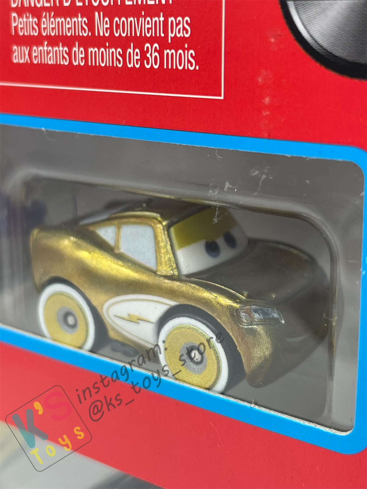 Gold lightning mcqueen mini racers online