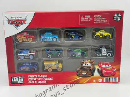 MINI RACERS DISNEY PIXAR CARS 10-PACK GEORGE NEW WIN - BNIP