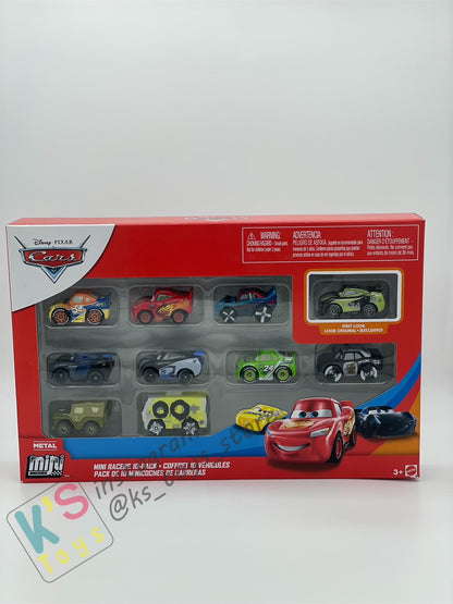 MINI RACERS DISNEY PIXAR CARS 10-PACK STEVE SLICK LAPAGE - BNIP